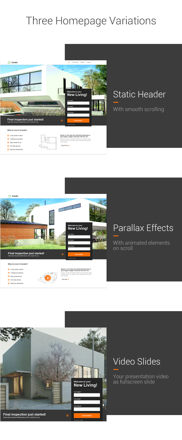 Condio - Real Estate Landing Page - 8